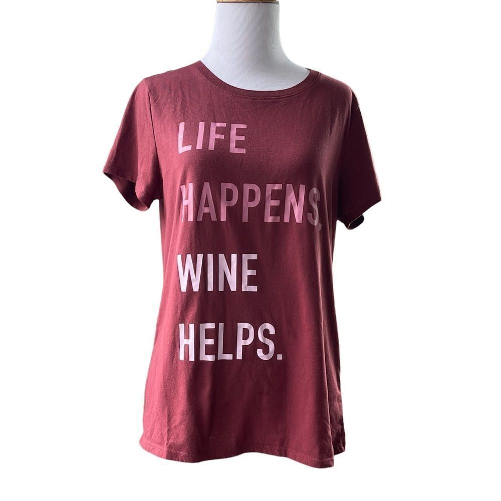 Wine Helps Graphic Tee